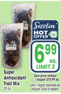 Jewel-Osco Super Antioxidant Trail Mix offer