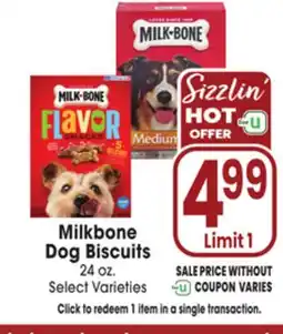 Jewel-Osco Milkbone Dog Biscuits offer