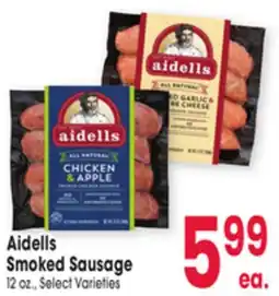 Jewel-Osco Aidells Smoked Sausage offer