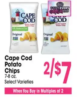 Jewel-Osco Cape Cod Potato Chips offer