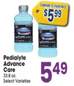 Jewel-Osco Pedialyte Advance Care offer