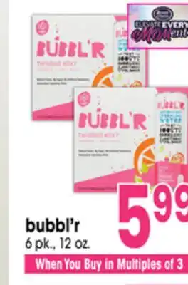 Jewel-Osco bubbl'r offer