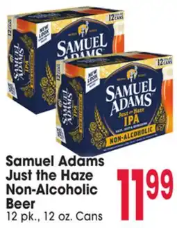Jewel-Osco Samuel Adams Just the Haze Non-Alcoholic Beer offer