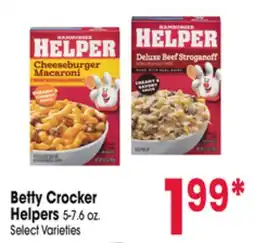 Jewel-Osco Betty Crocker Helpers offer