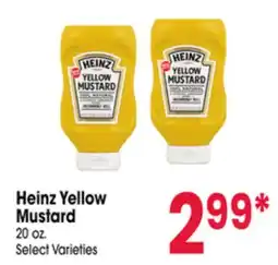 Jewel-Osco Heinz Yellow Mustard offer