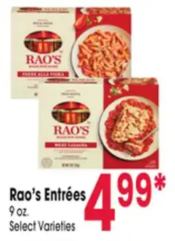 Jewel-Osco Rao's Entrées offer