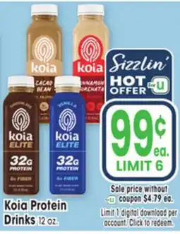 Jewel-Osco Koia Protein Drinks offer