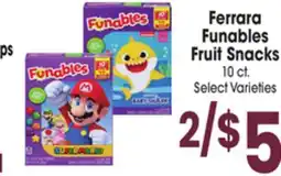 Jewel-Osco Ferrara Funables Fruit Snacks offer
