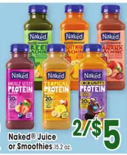 Jewel-Osco Naked Juice or Smoothies offer