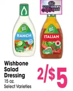Jewel-Osco Wishbone Salad Dressing offer