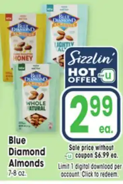 Jewel-Osco Blue Diamond Almonds offer