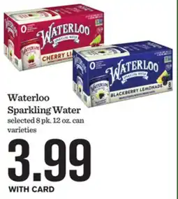 Mariano's Waterloo Sparkling Water offer