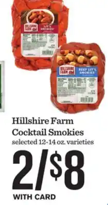 Mariano's Hillshire Farm Cocktail Smokies offer