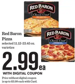 Mariano's Red Baron Pizza offer