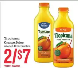 Mariano's Tropicana Orange Juice offer