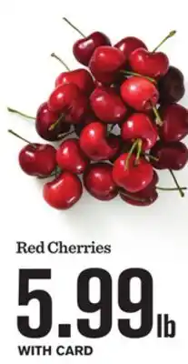 Mariano's Red Cherries offer
