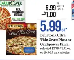 Mariano's Bellatoria Ultra Thin Crust Pizza or Caulipower Pizza offer