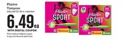 Mariano's Playtex Tampons offer