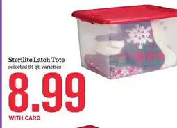 Mariano's Sterilite Latch Tote offer