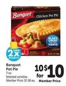 Safeway Banquet Pot Pie offer