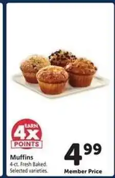Safeway MUFFINS offer
