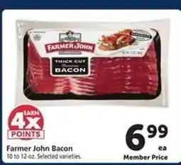 Safeway Farmer John Bacon offer