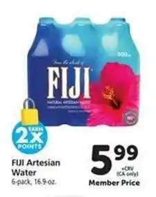 Safeway FIJI Artesian Water offer