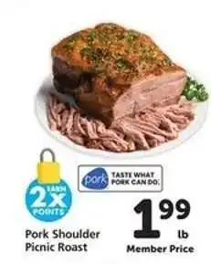 Safeway Pork Shoulder Picnic Roast offer
