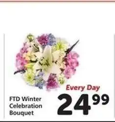Safeway FTD Winter Celebration Bouquet offer