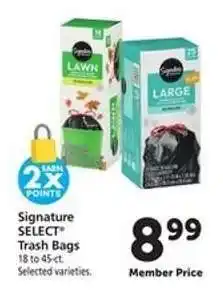 Safeway Signature SELECT Trash Bags offer