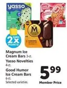 Safeway Ice Cream Bars offer