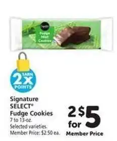 Safeway Signature SELECT Fudge Cookies offer