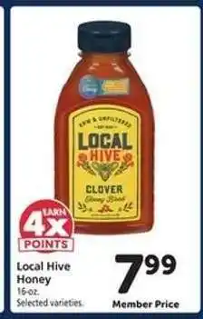 Safeway Local Hive Honey offer