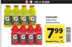Safeway Gatorade offer