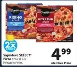 Safeway Signature SELECT Pizza offer