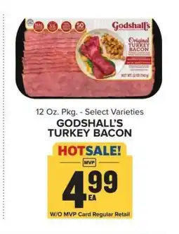 Food Lion Godshall's Turkey Bacon offer