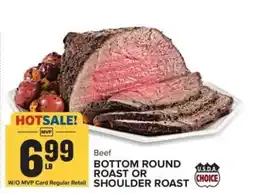 Food Lion Beef Bottom Round Roast or Shoulder Roast offer