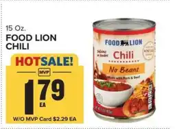 Food Lion FOOD LION CHILI offer