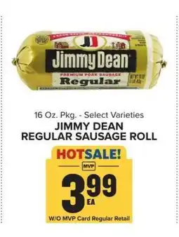 Food Lion JIMMY DEAN REGULAR SAUSAGE ROLL offer