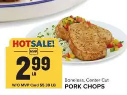 Food Lion Pork Chops offer