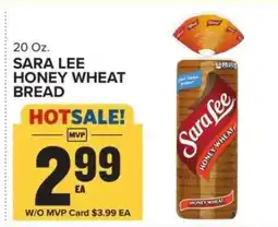 Food Lion Sara Lee Honey Wheat Bread offer