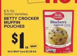 Food Lion BETTY CROCKER MUFFIN POUCHES offer