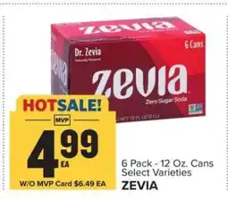 Food Lion Zevia offer