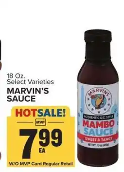 Food Lion MARVIN’S SAUCE offer