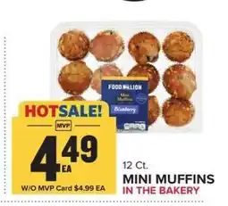 Food Lion Mini Muffins offer