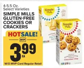 Food Lion Simple Mills Gluten-Free Cookies or Crackers offer