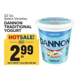 Food Lion Dannon Traditional Yogurt offer
