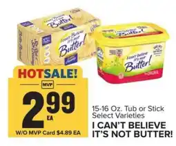 Food Lion I Can't Believe It's Not Butter! offer