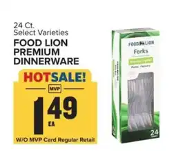 Food Lion Food Lion Premium Dinnerware offer
