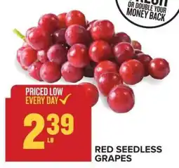 Food Lion Red Seedless Grapes offer